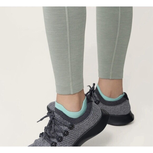 Allbirds Natural Leggings Hazy Pine Mid Rise Size Small Eco Friendly Fabric - Picture 12 of 14